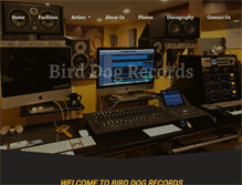 Tablet Screenshot of birddogrecords.net